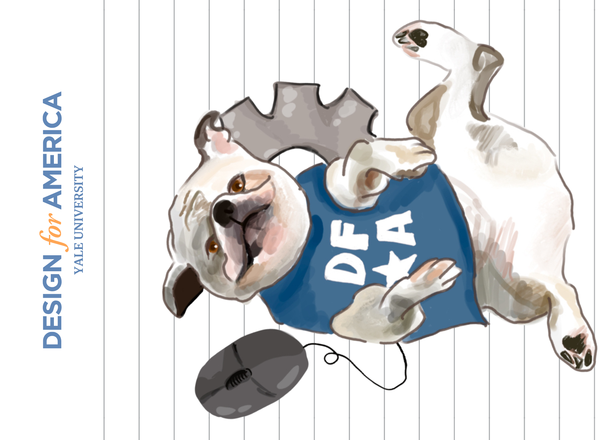 Final Showcase Invitation illustration