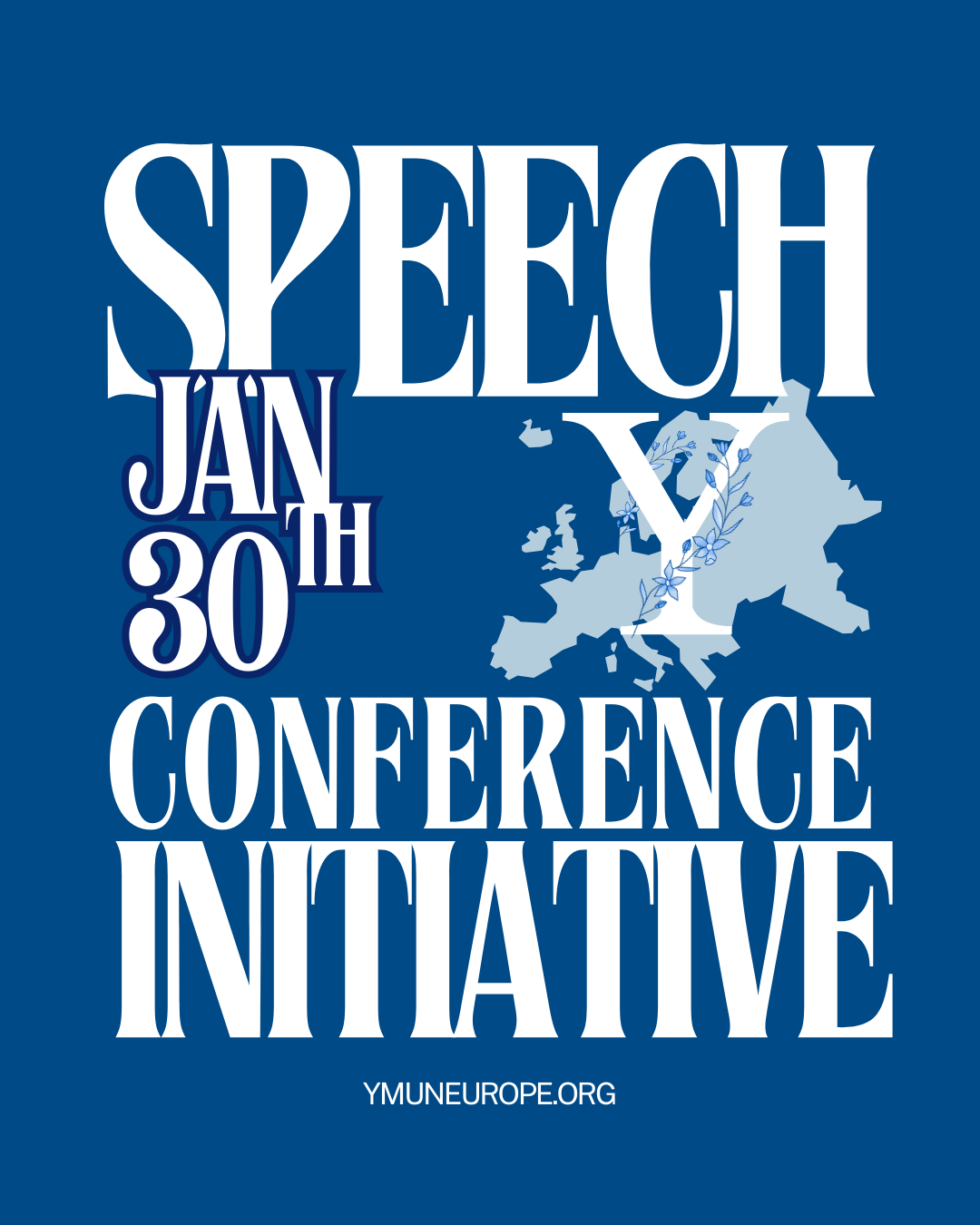 Speech Conference Initiative poster